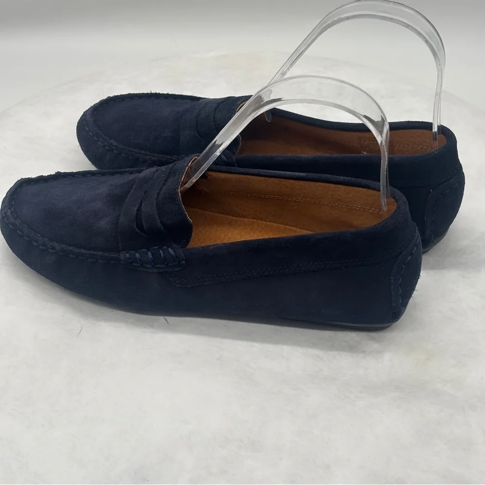 J. Crew Blue Boy’s Moccasin-Style Shoes size 36 EU